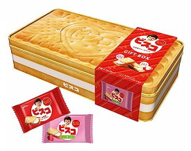 江崎グリコ ビスコ ギフトボックス(GIFT BOX) お菓子缶 プレゼント プチギフト クッキー缶 36枚