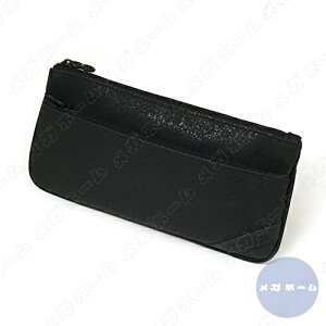 LOONLOON 363 ストーン ペンケース ブラック シンプル ガジェット収納 ポーチ スリム