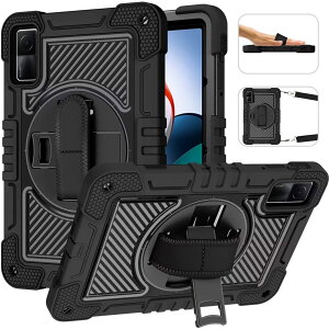 �y�[����10���zDoo Xiaomi Redmi Pad �P�[�X 2022 Redmi Pad 10.61�C���` �P�[�X ���p�x�����X�^���h �ϏՌ� �o�b�N�J�o�[ Redmi Pad �J�o�[ ���߉\�V�����_�[/�n���h�X�g���b�v �S�ʕی� 3�d�\�� �ϏՌ� 