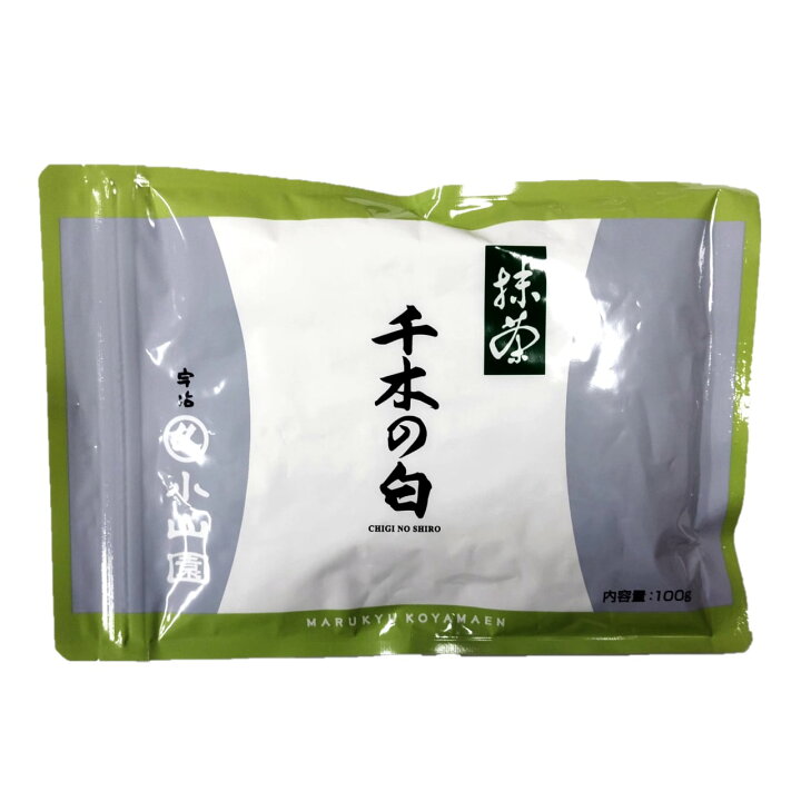 楽天市場】丸久小山園 宇治 抹茶 千木の白 100g 袋 Koyamaen Uji 