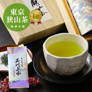 【メール便送料無料】狭山茶 東京狭山茶「玉川上水(紫印 80g)」煎茶 緑茶 東京都 小平市【狭山茶問屋 鈴木園】