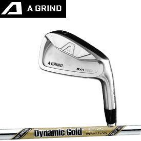 【A GRIND/Aグラインド】A GRIND BX-I PRO FORGED IRON アイアン6本セット（＃5～9、PW）Dynamic Gold EX TOUR ISSUE（ダイナミックゴールド EX ツアーイシュー）スチールシャフト