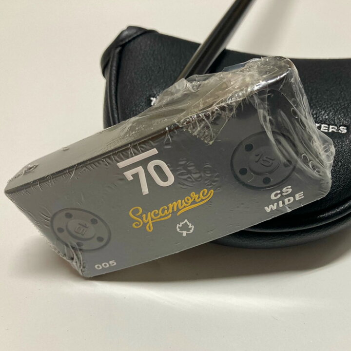 楽天市場】【Sub 70】Sycamore 005 Wide Blade Center Shaft Putter  