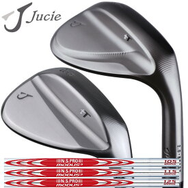 【JUCIE/ジューシー】tTウェッジ2.0 /tTウェッジ Wedge ノーメッキ・スモーキー仕上げN.S.PRO MODUS3 WEDGE 105/115/125（モーダスウェッジ）スチールシャフト