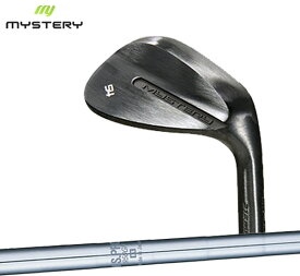 【MYSTERY/ミステリー】212MF WEDGE　黒染めノーメッキ仕上げウェッジN.S.PRO950GHスチールシャフト