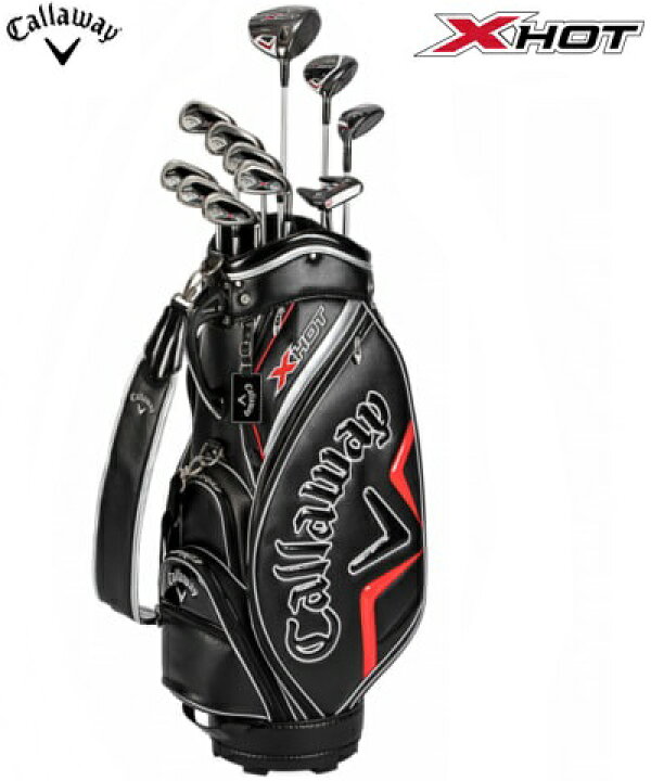 楽天市場】【Callaway/キャロウェイ】X HOT メンズゴルフセット 