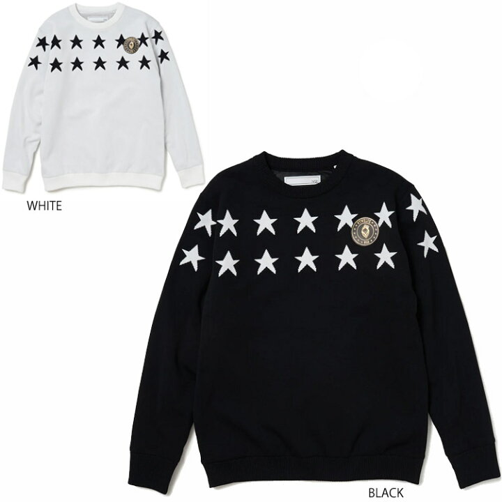 楽天市場】【V12/ヴィ トゥエルヴ】V122220-KN03HALF STAR KNIT  