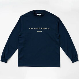 【SALVAGE PUBLIC/サルベージパブリック　コレパ】SVKA5015マロオモックネック L/S（Kolepa Stamp）