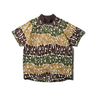 �yGreenEdge Monkeys/�O���[���G�b�W �����L�[�Y�z60353010Original print mock neck�@���b�N�l�b�N�V���c