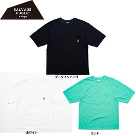 【SALVAGE PUBLIC/サルベージパブリックコレパ】SVKS5019COOLMAX ポケット S/S (Mongoose)　Tシャツ
