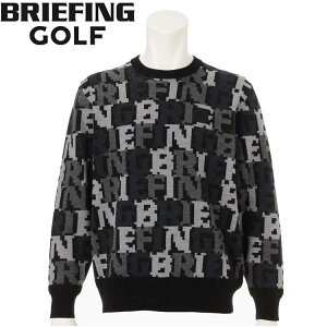 yBRIEFING/u[tBOzBRG243M19CE MEN'S BRI-FLAGE JQ CREWNECK KNITN[lbjbg