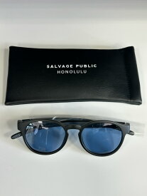 【SALVAGE PUBLIC/サルベージパブリックコレパ】SVKE003-MBLK-PPBL　マットブラック/ブルーサングラス（POLOLEI）MAKALOA MAKALOA Matte Bkack with Photochromic Blue Lenses