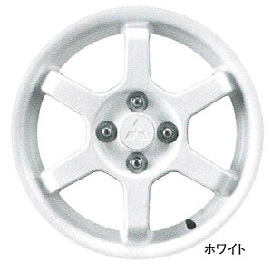 『コルト』 純正 Z21 Z22 Z23 Z24 アルミホイール 1本のみ (15インチ6本スポーク) ホワイト パーツ 三菱純正部品 安心の純正品 COLT オプション アクセサリー 用品