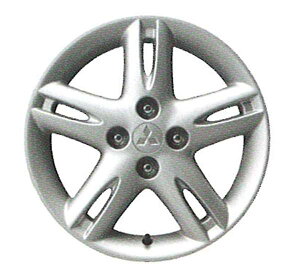 『コルト』 純正 Z21 Z22 Z23 Z24 アルミホイール 1本のみ (15インチ5本スポーク) パーツ 三菱純正部品 安心の純正品 COLT オプション アクセサリー 用品