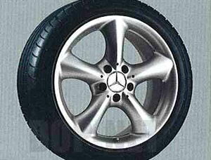 CLK�N���X ��1�{����Ńz�C�[���̂� 5�X�|�[�N�̃��A�p��8.5J×17ET30245 / 40R17 �x���c�������i CLK�N���X �p�[�c c209 a209 �p�[�c ���� �x���c �x���c���� �x���c ���i �I�v�V����