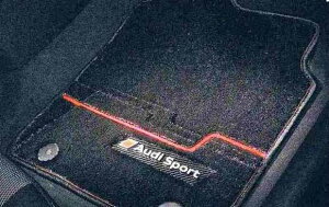 TT・TTS パーツ フロアマット(プレミアムスポーツ) アウディ純正部品 8JCDA 8JCESF 8JCDLF 8JCEPF オプション アクセサリー 用品 純正 マット 送料無料