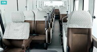 【コースター】純正 XZB70 XZB60 XZB70V XZB60V ハーフシートカバー（1台分） 29人乗り パーツ トヨタ純…