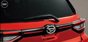 『ロッキー』 純正 A202S A201S A210S Sportystyle バックドアガーニッシュストライプ(レッド) パーツ ダイハツ純正部品 ワンポイント パネル カスタム オプション アクセサリー 用品
