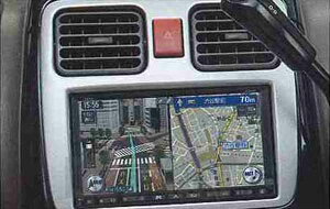 『シボレーMW』 純正 ME34S インパネセンターガーニッシュ(シルバー) パーツ スズキ純正部品 内装パネル センターパネル オーディオパネル Chevroletmw オプション アクセサリー 用品