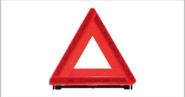 『ランドクルーザー プラド』 純正 LAND CRUISER PRADO 三角表示板 パーツ トヨタ純正部品 オプション アクセサリー 用品