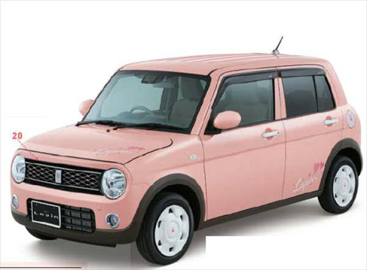 楽天市場】『ラパン』 純正 HE33S フロントグリル ※ガーリーエレガント 