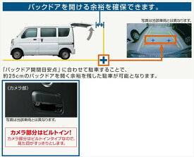 『クリッパーバン』 純正 DR17V バックビューモニター ※インテリジェントキー無（リクエストスイッチ無）車 パーツ 日産純正部品 オプション アクセサリー 用品
