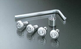 『フレアワゴン』 純正 MM94S MM54S ナンバープレートロックボルト ※1台分4個セット パーツ マツダ純正部品 盗難防止 セキュリティー オプション アクセサリー 用品