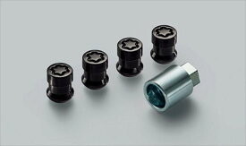 『N-BOX』 純正 JF5 JF6 マックガード社製アルミホイール用ホイールロックナット（ブラック） ※4個セット パーツ ホンダ純正部品 盗難防止 セキュリティー オプション アクセサリー 用品