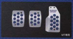 『スイフト』 純正 ZC72S ZD72S ZC32S SUZUKI SPORT アルミペダルセット MT車用 パーツ スズキ純正部品 アクセルペダル ブレーキペダル swift オプション アクセサリー 用品