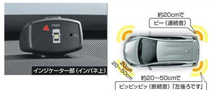 楽天市場】『アクア』 純正 NHP10H NHP10 コーナーセンサー用のボイス4 