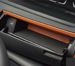 『タント ファンクロス』 純正 LA650S LA660S インパネボックストレイマット パーツ ダイハツ純正部品 カーボン オプション アクセサリー 用品