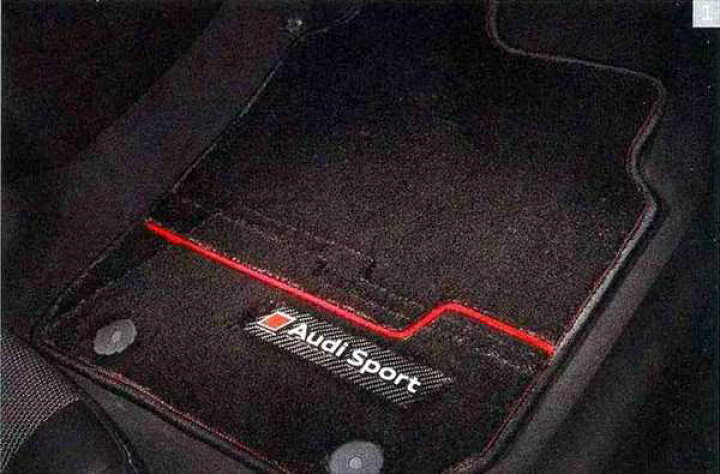 アウディ純正 Audi Sport A5 S5 RS5 ブレミアムフロアマット 
