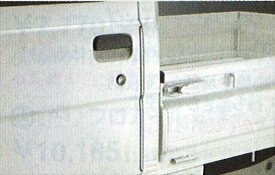 『ハイゼットトラック』 純正 S201 S211 ドアエッジモール（ステンレス） 2本で1セット パーツ ダイハツ純正部品 ドアモール 保護 ワンポイント hijettruck オプション アクセサリー 用品