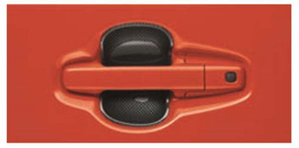 ハスラー 純正 MR52S ドアハンドルエスカッション 商品追加値下げ在庫復活 パーツ 用品 オプション カーボン スズキ純正部品 アクセサリー 公式ストア