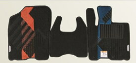 『ハスラー』 純正 MR52S フロアマット（ジュータン）〈ポップブロック〉 パーツ スズキ純正部品 フロアカーペット カーマット カーペットマット オプション アクセサリー 用品