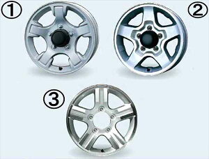 『ジムニー』 純正 JB23W アルミホイール(16インチ) 16×5.5JJ 1本につき パーツ スズキ純正部品 jimny オプション アクセサリー 用品