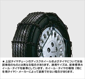 『プラド』 純正 KDJ120 合金鋼チェーン パーツ トヨタ純正部品 タイヤチェーン 雪 スノー 凍結 prado オプション アクセサリー 用品