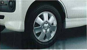 『アトレー』 純正 S321G S331G アルミホイール 1本のみ (13インチ) パーツ ダイハツ純正部品 atrai オプション アクセサリー 用品