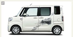 『ウェイク』 純正 LA700S LA710S サイドストライプ スプラッシュ パーツ ダイハツ純正部品 メッキ オプション アクセサリー 用品