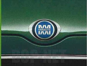 『ミラジーノ』 純正 L650S L660S フロントエンブレム(ミニライト) パーツ ダイハツ純正部品 メッキ ドレスアップ ワンポイント miragino オプション アクセサリー 用品