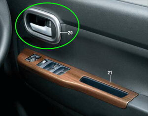 『アルト』 純正 ha97s ha37s インナーハンドルガーニッシュ ※フロント左右セット パーツ スズキ純正部品 オプション アクセサリー 用品