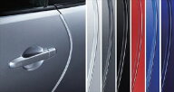 『BRZ』 純正 ZD8 ドアエッジモール ※2本入り パーツ スバル純正部品 メッキ ドアモール 保護 ワンポイ…
