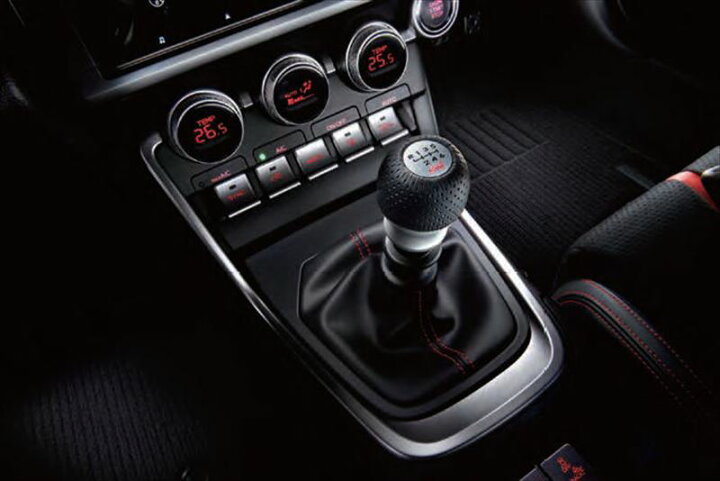 楽天市場】『BRZ』 純正 ZD8 STI レザーシフトノブ 6MT パーツ スバル 