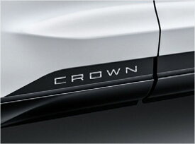 『クラウンエステート』 純正 AZSH39W AZSH38W サイドエンブレム（CROWN） パーツ トヨタ純正部品 ドレスアップ ワンポイント オプション アクセサリー 用品