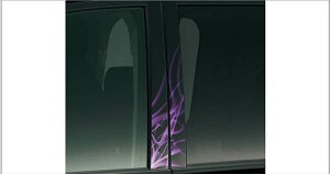 『ヴォクシー』 純正 ZWR80W ZWR80G ZRR80W ZRR80G ZRR80G ZRR85G ピラーガーニッシュ(陽炎) パーツ トヨタ純正部品 エアロパーツ オプション アクセサリー 用品