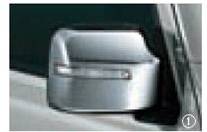 『ジムニー』 純正 JB64W ドアミラ-カバ-(LEDサイドターンランプ付ドアミラー用)クロームメッキ 左右セット パーツ スズキ純正部品 ドアミラーカバー サイドミラーカバー ウィンカー オプ