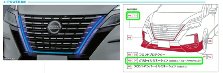 楽天市場】『セレナ』 純正 HC27 HFC27 GC27 GFC27 グリル 