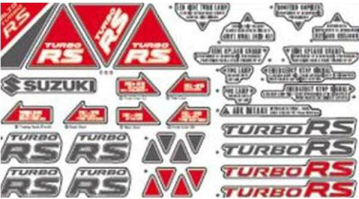 楽天市場】『アルトワークス』 純正 HA36S デカールセット（ターボRS 