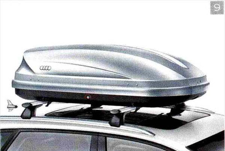 楽天市場】A4・S4 パーツ ラゲッジルーフボックス アウディ純正部品 