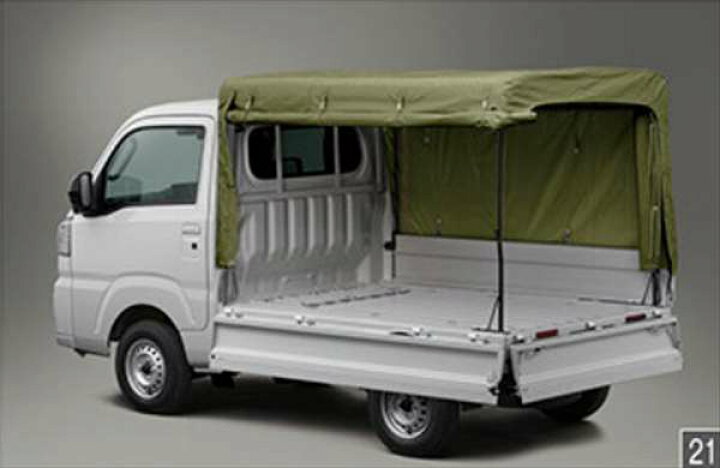 楽天市場】『ハイゼットトラック』 純正 S500P S510P 幌（フロア立三方 